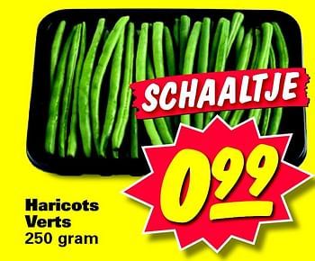 Aanbiedingen Haricots verts - Huismerk - Nettorama - Geldig van 08/06/2015 tot 14/06/2015 bij Nettorama