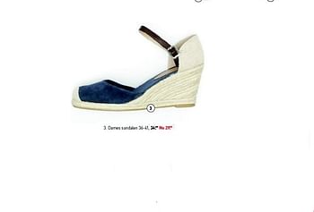 Aanbiedingen Dames sandalen - Huismerk - Scapino - Geldig van 08/06/2015 tot 14/06/2015 bij Scapino