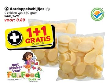 Aanbiedingen Aardappelschijfjes - Huismerk - Hoogvliet - Geldig van 10/06/2015 tot 16/06/2015 bij Hoogvliet