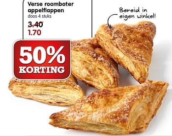 Aanbiedingen Verse roomboter appelflappen - Huismerk - Em-té - Geldig van 14/06/2015 tot 20/06/2015 bij Em-té