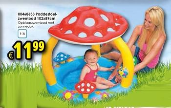 Aanbiedingen Paddestoelzwembad - Intex - Geldig van 20/06/2015 tot 26/07/2015 bij ToyChamp