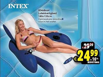 Aanbiedingen Luilekkerligbed - Intex - Geldig van 20/06/2015 tot 26/07/2015 bij ToyChamp