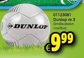 Aanbiedingen Dunlop nr.5 - Dunlop - Geldig van 20/06/2015 tot 26/07/2015 bij ToyChamp
