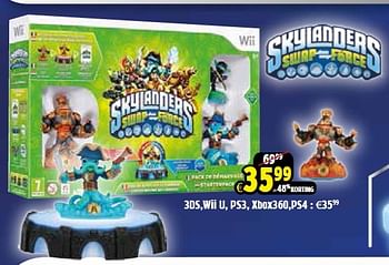 Aanbiedingen Skylanders swap force xbox360 - Activision - Geldig van 20/06/2015 tot 26/07/2015 bij ToyChamp