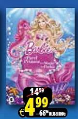 Aanbiedingen Barbie - de parelprinses - Huismerk - Toychamp - Geldig van 20/06/2015 tot 26/07/2015 bij ToyChamp