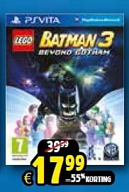 Aanbiedingen Batman 3 beyond gotham - Warner Brothers Interactive Entertainment - Geldig van 20/06/2015 tot 26/07/2015 bij ToyChamp