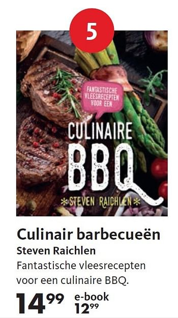 Aanbiedingen Culinair barbecueën steven raichlen - Huismerk-Bruna - Geldig van 08/06/2015 tot 21/06/2015 bij Bruna