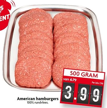 Aanbiedingen American hamburgers - Huismerk - Deka Markt - Geldig van 14/06/2015 tot 20/06/2015 bij Deka Markt