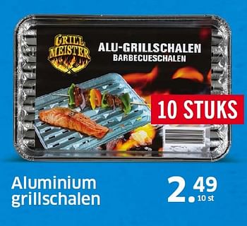 Aanbiedingen Aluminium grillschalen - Grill Meister - Geldig van 15/06/2015 tot 21/06/2015 bij Lidl