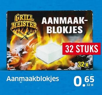 Aanbiedingen Aanmaakblokjes - Grill Meister - Geldig van 15/06/2015 tot 21/06/2015 bij Lidl