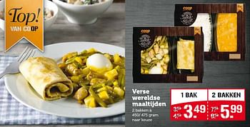Aanbiedingen Verse wereldse maaltijden - Huismerk - Coop - Geldig van 15/06/2015 tot 21/06/2015 bij Coop