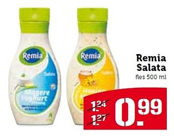 Aanbiedingen Remia salata - Remia - Geldig van 15/06/2015 tot 21/06/2015 bij Coop