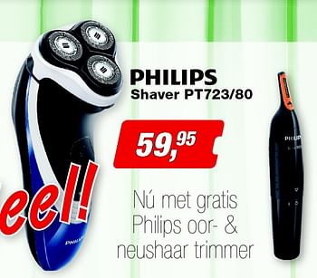 Aanbiedingen Philips shaver pt723-80 - Philips - Geldig van 08/06/2015 tot 21/06/2015 bij ElectronicPartner