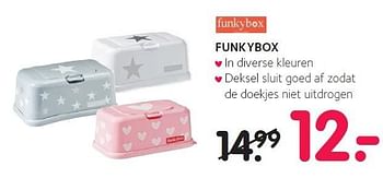 Aanbiedingen Funkybox - Funkybox - Geldig van 09/06/2015 tot 19/07/2015 bij Prenatal