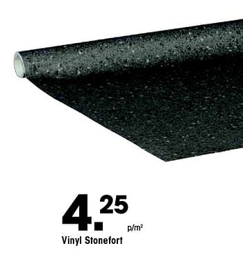 Aanbiedingen Vinyl stonefort - Huismerk - Kwantum - Geldig van 15/06/2015 tot 28/06/2015 bij Kwantum