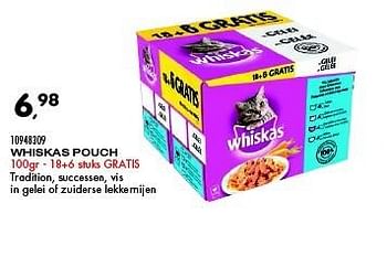 Aanbiedingen Whiskas pouch - Whiskas - Geldig van 23/06/2015 tot 28/07/2015 bij Supra Bazar