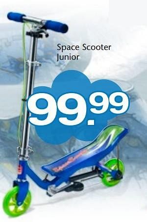 Aanbiedingen Space scooter junior - Huismerk - Multi Bazar - Geldig van 15/06/2015 tot 05/07/2015 bij Multi Bazar