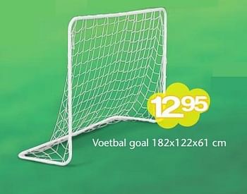 Aanbiedingen Voetbal goal - Huismerk - Multi Bazar - Geldig van 15/06/2015 tot 05/07/2015 bij Multi Bazar