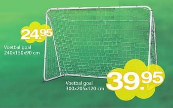 Aanbiedingen Voetbal goal - Huismerk - Multi Bazar - Geldig van 15/06/2015 tot 05/07/2015 bij Multi Bazar