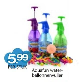 Aanbiedingen Aquafun waterballonnenvuller - Huismerk - Multi Bazar - Geldig van 15/06/2015 tot 05/07/2015 bij Multi Bazar