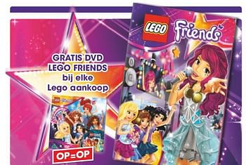 Aanbiedingen Gratis dvd lego friends bij elke lego aankoop - Lego - Geldig van 23/06/2015 tot 28/07/2015 bij Supra Bazar