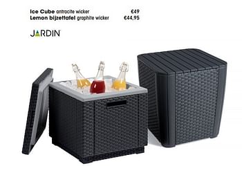 Aanbiedingen Ice cube - Jardin - Geldig van 30/03/2015 tot 31/08/2015 bij Multi Bazar
