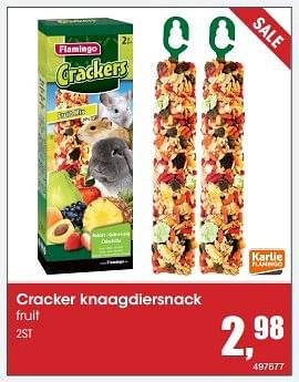 Aanbiedingen Cracker knaagdiersnack - Karlie - Geldig van 29/06/2015 tot 09/08/2015 bij Multi Bazar