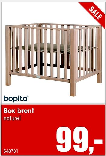 Aanbiedingen Box brent naturel - Bopita - Geldig van 26/06/2015 tot 31/08/2015 bij Multi Bazar