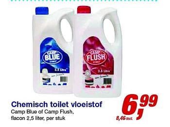 Aanbiedingen Chemisch toilet vloeistof - Huismerk - Makro - Geldig van 17/06/2015 tot 30/06/2015 bij Makro