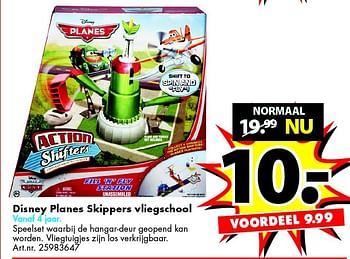 Aanbiedingen Disney planes skippers vliegschool - Disney - Geldig van 20/06/2015 tot 05/07/2015 bij Bart Smit