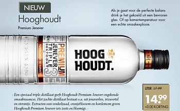 Aanbiedingen Hooghoudt premium jenever - Hooghoudt - Geldig van 21/06/2015 tot 05/07/2015 bij Mitra
