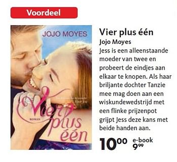 Aanbiedingen Vier plus één jojo moyes - Huismerk-Bruna - Geldig van 22/06/2015 tot 02/08/2015 bij Bruna