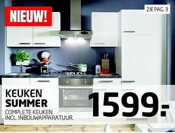 Aanbiedingen Keuken summer - Huismerk - Formido - Geldig van 21/06/2015 tot 09/08/2015 bij Formido