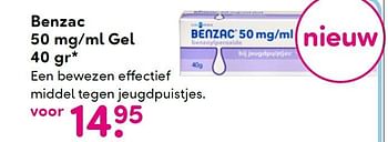 Aanbiedingen Benzac een bewezen effectief middel tegen jeugdpuistjes - Huismerk - da - Geldig van 22/06/2015 tot 05/07/2015 bij da