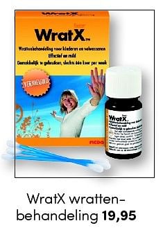 Aanbiedingen Wratx wrattenbehandeling - WratX - Geldig van 22/06/2015 tot 02/08/2015 bij da