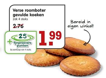 Aanbiedingen Verse roomboter gevulde koeken - Huismerk - Em-té - Geldig van 28/06/2015 tot 04/07/2015 bij Em-té