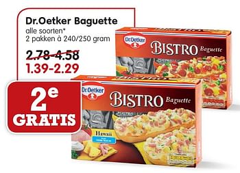 Aanbiedingen Dr.oetker baguette - Dr. Oetker - Geldig van 28/06/2015 tot 04/07/2015 bij Em-té