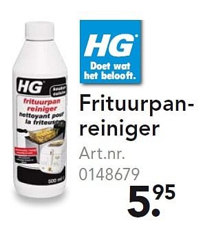 Aanbiedingen Frituurpanreiniger - HG - Geldig van 29/06/2015 tot 08/07/2015 bij Blokker