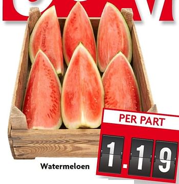 Aanbiedingen Watermeloen - Huismerk - Deka Markt - Geldig van 28/06/2015 tot 04/07/2015 bij Deka Markt