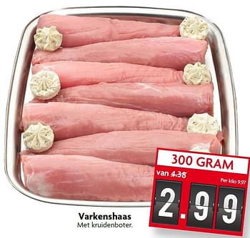 Aanbiedingen Varkenshaas met kruidenboter - Huismerk - Deka Markt - Geldig van 28/06/2015 tot 04/07/2015 bij Deka Markt