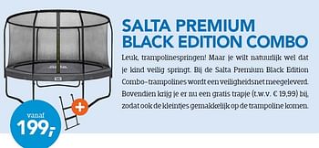 Aanbiedingen Salta premium black edition combo - Salta - Geldig van 01/07/2015 tot 31/07/2015 bij Coolblue