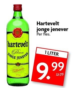 Aanbiedingen Hartevelt jonge jenever - Hartevelt - Geldig van 12/07/2015 tot 19/07/2015 bij Deka Markt