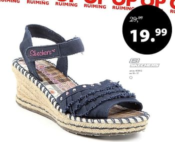 Aanbiedingen Sandalen - Skechers - Geldig van 28/06/2015 tot 02/08/2015 bij Dolcis