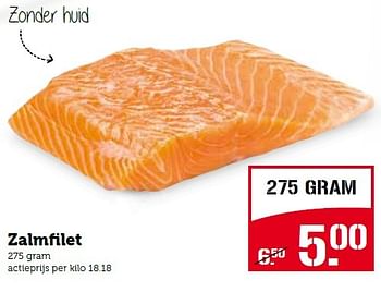 Aanbiedingen Zalmfilet - Huismerk - Coop - Geldig van 13/07/2015 tot 19/07/2015 bij Coop