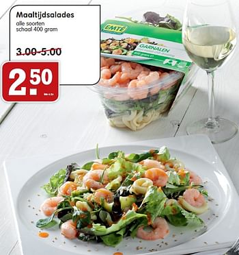 Aanbiedingen Maaltijdsalades - Huismerk - Em-té - Geldig van 12/07/2015 tot 18/07/2015 bij Em-té