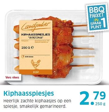 Aanbiedingen Kiphaasspiesjes - Landjonker - Geldig van 13/07/2015 tot 19/07/2015 bij Lidl