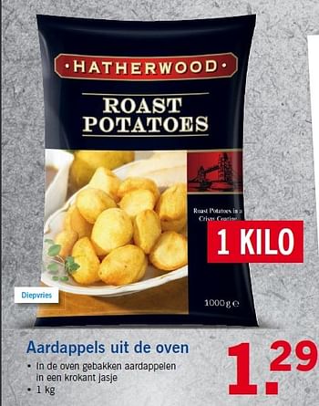 Aanbiedingen Aardappels uit de oven - Hatherwood - Geldig van 13/07/2015 tot 19/07/2015 bij Lidl