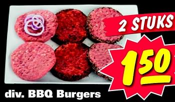 Aanbiedingen Bbq burgers - Huismerk - Nettorama - Geldig van 13/07/2015 tot 19/07/2015 bij Nettorama