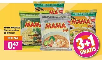 Aanbiedingen Mama noodles - Mama - Geldig van 13/07/2015 tot 26/07/2015 bij Big Bazar