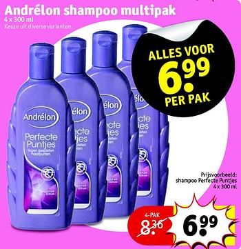 Aanbiedingen Andrélon shampoo multipak - Andrelon - Geldig van 14/07/2015 tot 19/07/2015 bij Kruidvat
